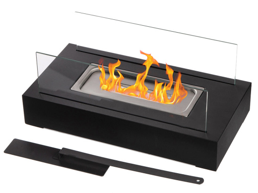 Биокамин прямоугольный Narvik (черный)