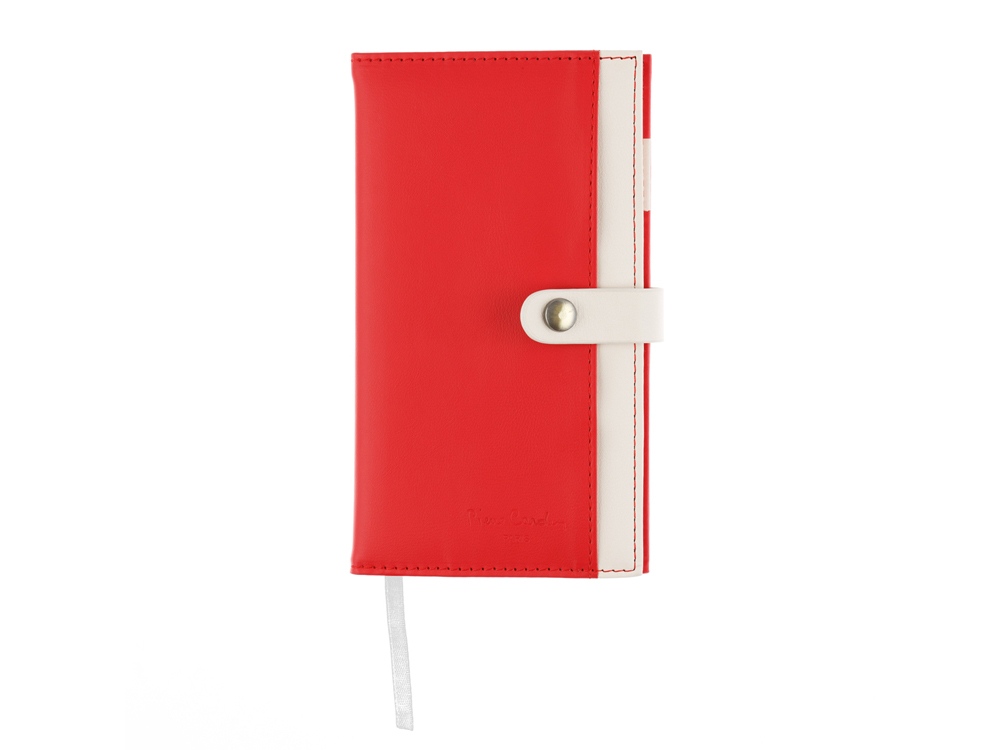 Записная книжка Pierre Cardin синяя, 10,5 х 18,5 см