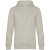 Толстовка с капюшоном унисекс King, дымчато-серая